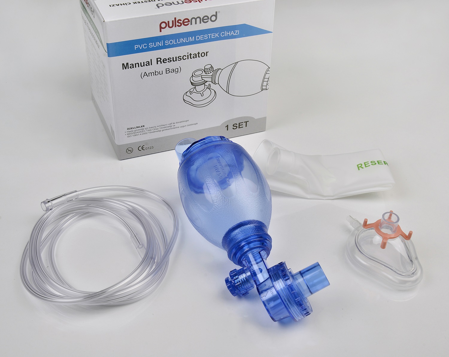 Pulsemed Solunum Cihazı PVC ( Ambu )