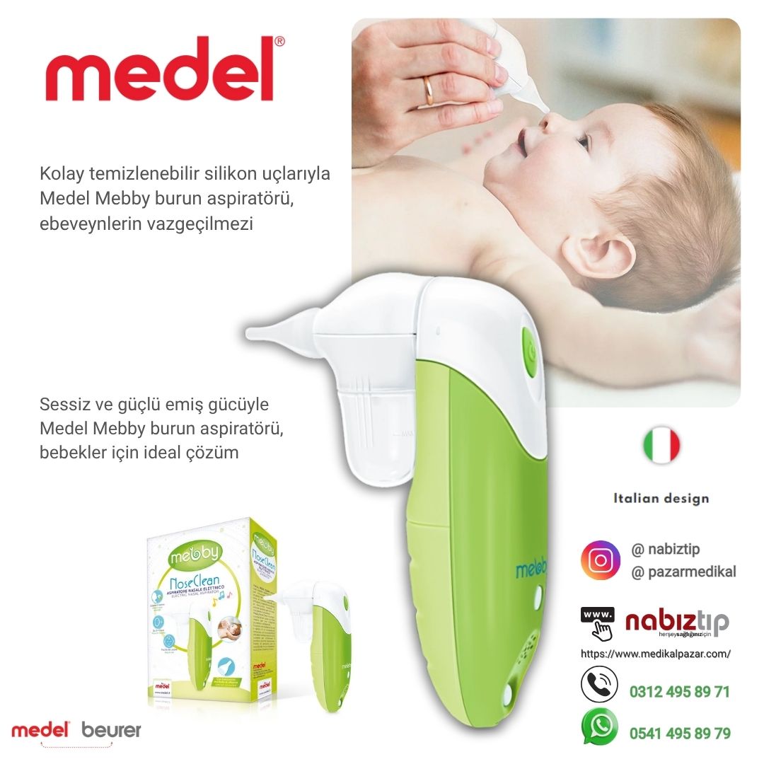Medel Mebby Burun Aspiratörü 